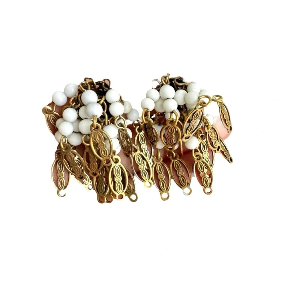 Vintage beaded waterfall